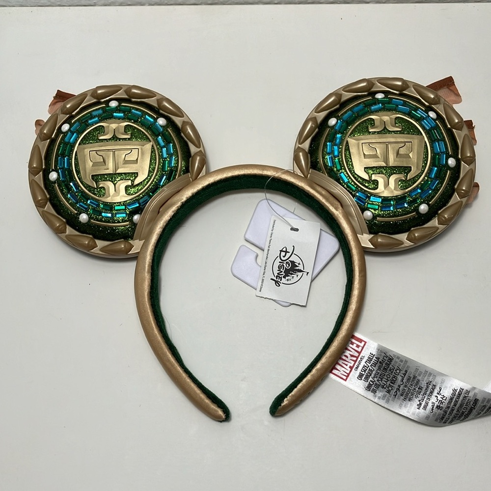Disney Parks Marvel Black Panther Namor Ear Wakanda Forever Mickey Ear‎ Headband